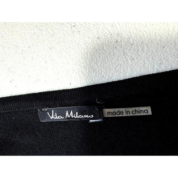 "VILA MILANO" Riveted Zip Sweater,Goth,Studded,Robotic,Dark Romantic,Office Wear - Picture 6 of 7